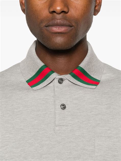 gucci web polo